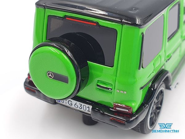 Xe Mô Hình Mercedes-AMG G63 2019 1:64 Motor Helix ( Xanh Lá )