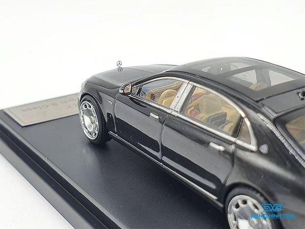 Xe Mô Hình Mercedes-Maybach S680 1:64 Master (Đen)