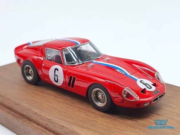 Xe Mô Hình Ferrari 250GTO S/N 3943GT #6 Limited 1:64 My64 ( Đỏ )