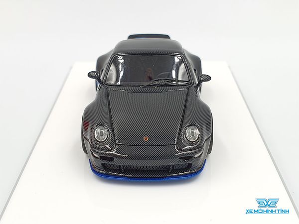 Xe Mô Hình Porsche GUNTHER WERKS 400R 1:64 MY64 (Đen)