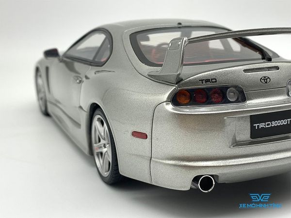 Xe Mô Hình Toyota Supra 3000 GT TRD 1:18 OTTO ( Bạc )