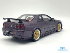 Xe Mô Hình Nissan Skyline GT-R Nismo Z-Tune ( R34 ) 1:18 Otto ( Tím )