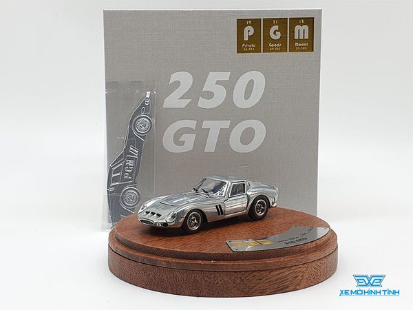 Xe Mô Hình Ferrari 250 GTO 1:64 PGM ( Crom Bản Tròn )