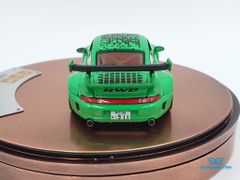 Xe Mô Hình Porsche RWB 993 Full Open 1:64 PGM ( Xanh Lá)