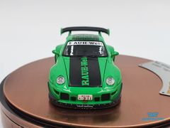 Xe Mô Hình Porsche RWB 993 Full Open 1:64 PGM ( Xanh Lá)