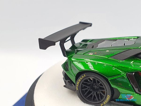 Xe Mô Hình Lamborghini Avantador Limited 1:64 PGM ( Xanh Lá )