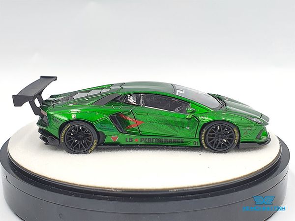 Xe Mô Hình Lamborghini Avantador Limited 1:64 PGM ( Xanh Lá )