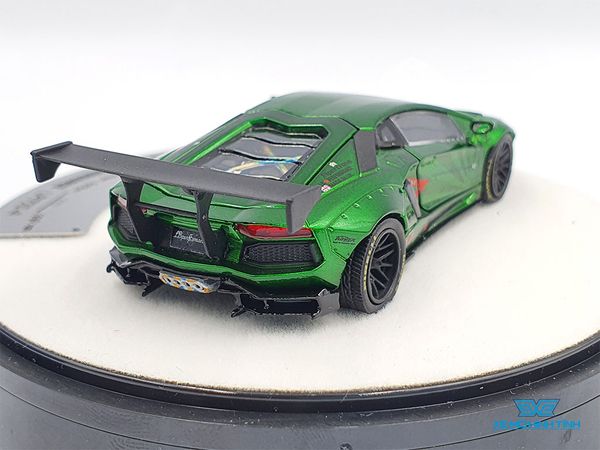 Xe Mô Hình Lamborghini Avantador Limited 1:64 PGM ( Xanh Lá )