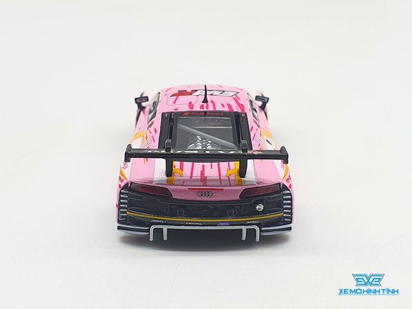 Xe Mô Hình Audi R8 LMS Production Model Custom Type-08 X Works R8 1:64 Pop Race ( Hồng )