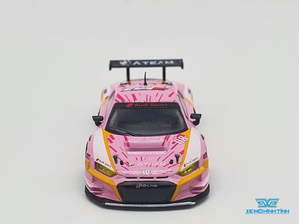 Xe Mô Hình Audi R8 LMS Production Model Custom Type-08 X Works R8 1:64 Pop Race ( Hồng )