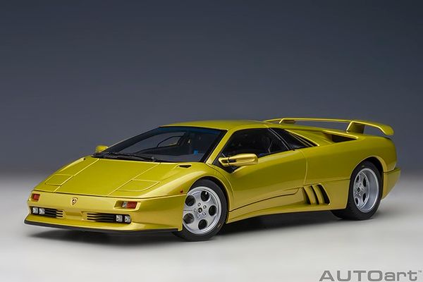 Xe Mô Hình Lamborghini Diablo SE 30th Anniversary Edition (Giallo Spyder) 1:18 Autoart ( Vàng )