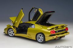 Xe Mô Hình Lamborghini Diablo SE 30th Anniversary Edition (Giallo Spyder) 1:18 Autoart ( Vàng )