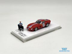 Xe Mô Hình Ferrari 250GTO + Figure 1:64 JEC ( Đỏ )