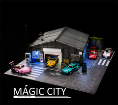 Mô Hình Nhà Diorama Japan RWB Nakai House 1:64 Magic City
