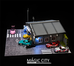 Mô Hình Nhà Diorama Japan RWB Nakai House 1:64 Magic City