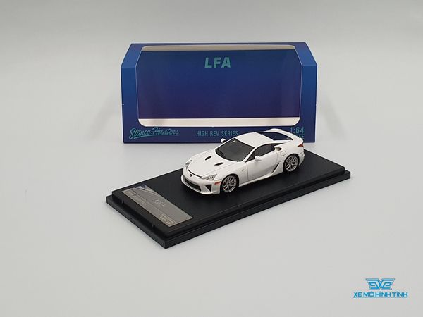 Xe Mô Hình Lexus LFA Limited 199 1:64 Stance Hunters (Trắng)