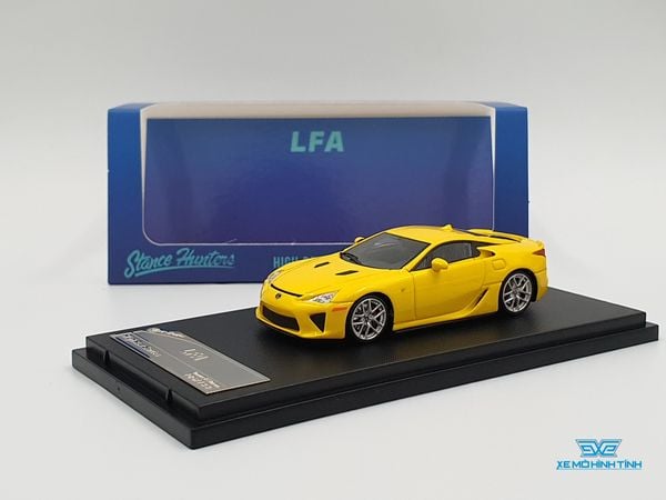 Xe Mô Hình Lexus LFA Limited 199 1:64 Stance Hunters (Vàng)