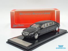 Xe Mô Hình Mercedes - Maybach S600 Pullman 1:64 Stance Hunters (Đen)