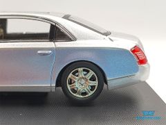 Xe Mô Hình Mercedes-Benz Maybach 62 1:64 Stance Hunters ( Bạc )