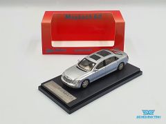 Xe Mô Hình Mercedes-Benz Maybach 62 1:64 Stance Hunters ( Bạc )