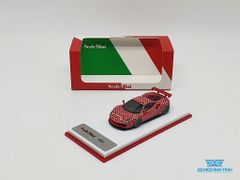 Xe Mô Hình Ferrari 488 Supreme 1:64 Scale Mini ( Đỏ Supreme )