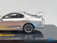 Xe Mô Hình Toyota SUPRA 1:64 Tarmac Works (Xám)