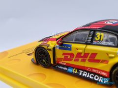 Xe Mô Hình Audi RS3 LMS WTCR Race of slovakia 2020 Winner Tom Coronel 1:64 Tarmac Works( Vàng )