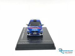 Xe Mô Hình Subaru Impreza WRX STI All Japan Rally Championship 2016 T.Arai / N.Tanaka 1:64 Tarmac Works ( Xanh Trắng )