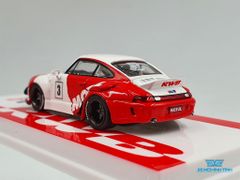 Xe Mô Hình Porsche RWB 993 Motul 1:64 Tarmac Works ( Đỏ Trắng )