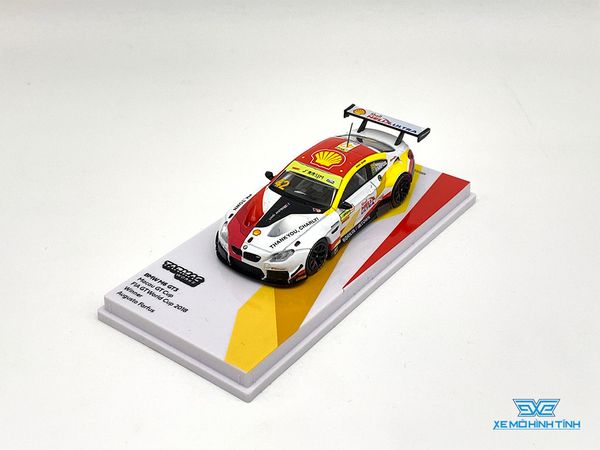 Xe Mô Hình BMW M6 GT3 Macau GT Cup FIA GT World Cup 2018 Winner Augusto Farfus 1:64 Tarmac Works ( Trắng )