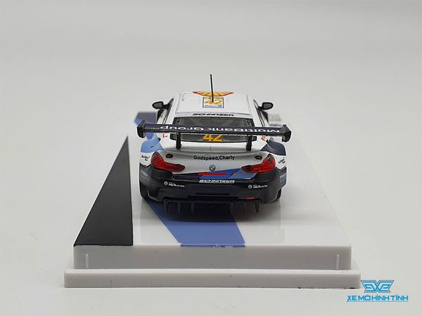 Xe Mô Hình BMW M6 GT3 FIA World Cup 2019 Macau Augusto Farfus 1:64 TarmacWorks ( Trắng )