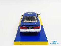 Xe Mô Hình Toyota Corolla Levin AE92 JTC 1993 1:64 Tarmac Works (Vàng Xanh)