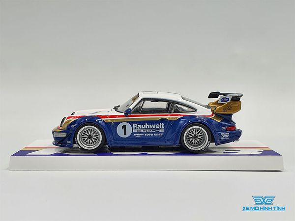 Xe Mô Hình Porsche RWB 964 Waikato 1:64 Tarmac Works ( Xanh )