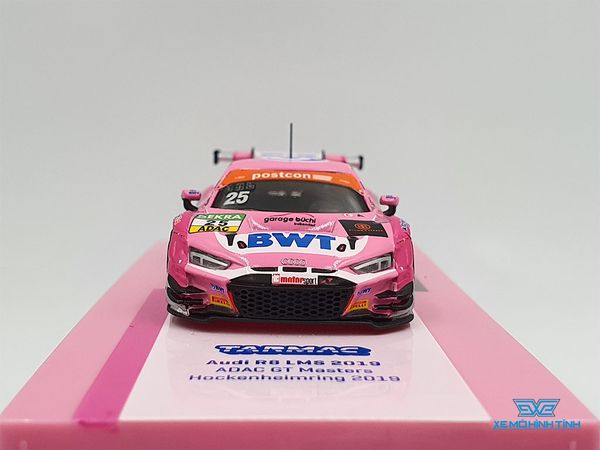 Xe Mô Hình Audi R8 LMS 2019 ADAC GT 1:64 Tarmac Works ( Hồng )