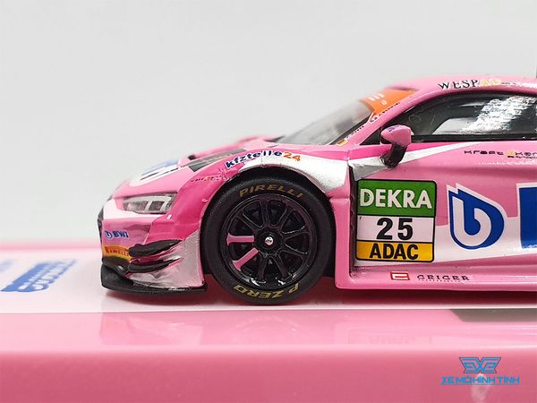 Xe Mô Hình Audi R8 LMS 2019 ADAC GT 1:64 Tarmac Works ( Hồng )