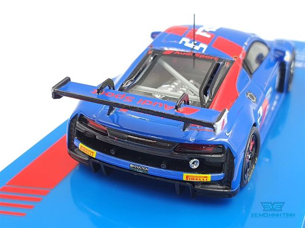 Xe Mô Hình Audi R8 LMS 2019 Intercontinental GT Challenge 2019 Suzuka 10 Hours Winner 1:64 Tarmac Works ( Xanh Dương )