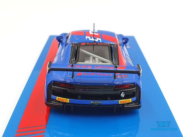 Xe Mô Hình Audi R8 LMS 2019 Intercontinental GT Challenge 2019 Suzuka 10 Hours Winner 1:64 Tarmac Works ( Xanh Dương )