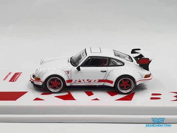 Xe Mô Hình Porsche RWB Backdate 1:64 Tarmac Works ( Trắng )