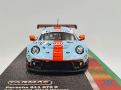 Xe Mô Hình Porsche 911 GT3 R 1:64 Tarmac Works ( Xanh Gulf )