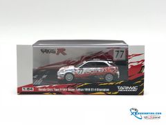 Xe Mô Hình Honda Civic Type R EK9 Super Taikyu 1998 ST-4 Champion Tsujimoto / Yamahamoto 1:64 Tarmac Works ( Trắng Đỏ )