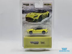 Xe Mô Hình Aston Martin DBS Superleggera 1:64 Tarmac Works (Vàng Chanh)