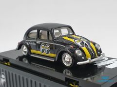Xe Mô Hình Volkswagen Beetle MOONEYES 1:64 Tarmac x Schuco ( Đen )