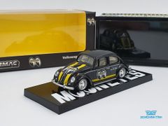 Xe Mô Hình Volkswagen Beetle MOONEYES 1:64 Tarmac x Schuco ( Đen )