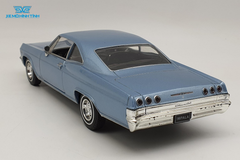 XE MÔ HÌNH CHEVROLET IMPALA SS 396 1965 1:24 WELLY (XANH)