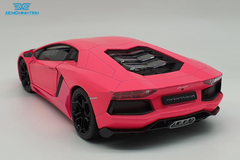 Xe Mô Hình Lamborghini Aventador Lp700 1:24 Welly (Hồng)