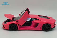 Xe Mô Hình Lamborghini Aventador Lp700 1:24 Welly (Hồng)