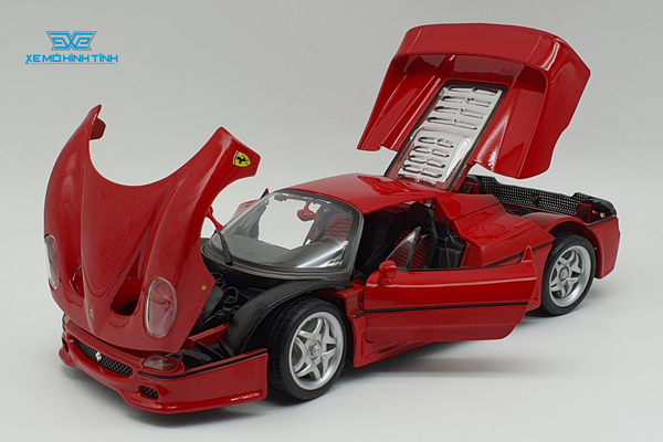 XE MÔ HÌNH FERRARI F50 1:18 BBURAGO (ĐỎ)