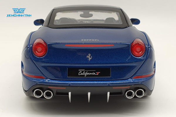 XE MÔ HÌNH FERRARI CALIFORNIA T 1:18 CLOSE TOP BBURAGO (XANH)