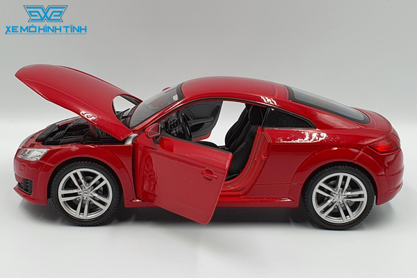 XE MÔ HÌNH AUDI TT COUPE 1:24 WELLY (ĐỎ)