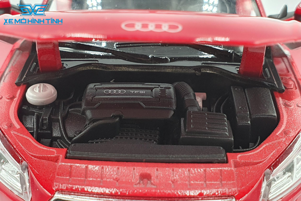 XE MÔ HÌNH AUDI TT COUPE 1:24 WELLY (ĐỎ)